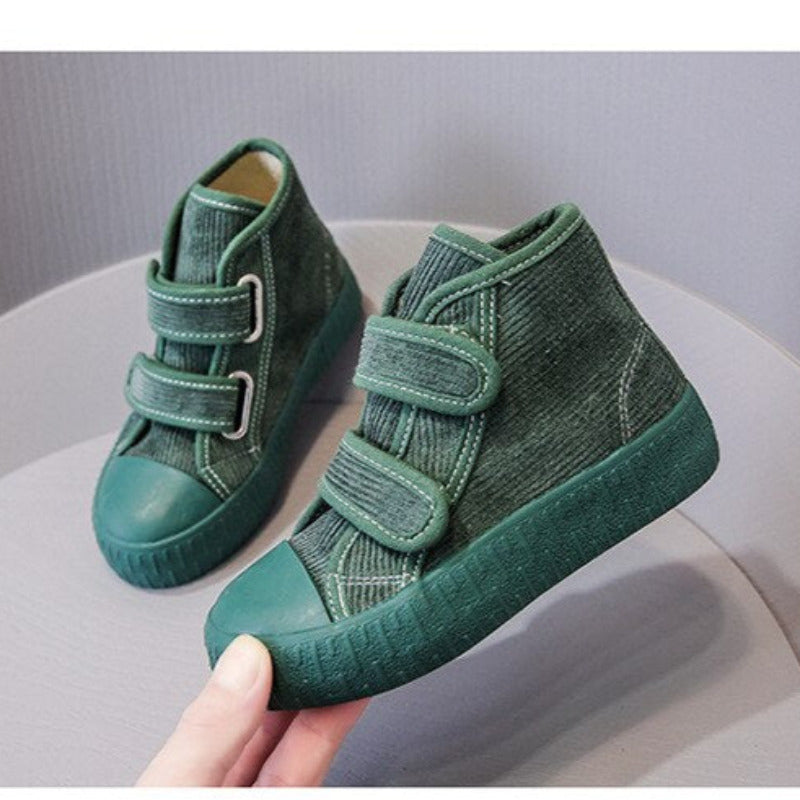 Kid's Soft Corduroy High Tops