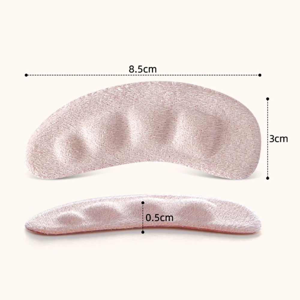 Slide-stop Silicone Forefoot Inserts