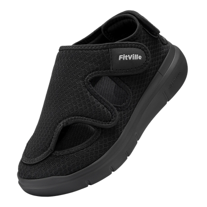 FitVille Women's EasyTop Recovery Sandal V5