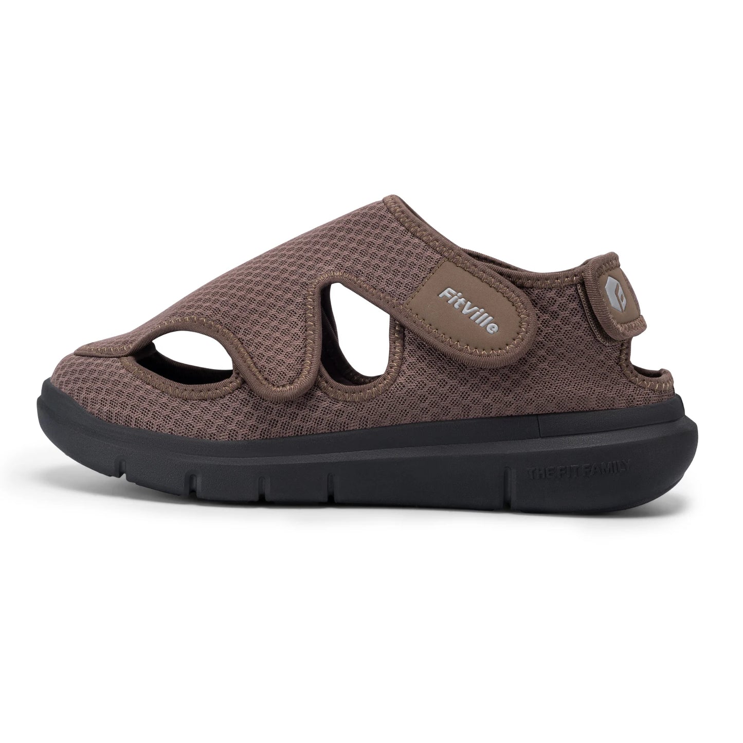 FitVille Men's EasyTop Recovery Sandal V5