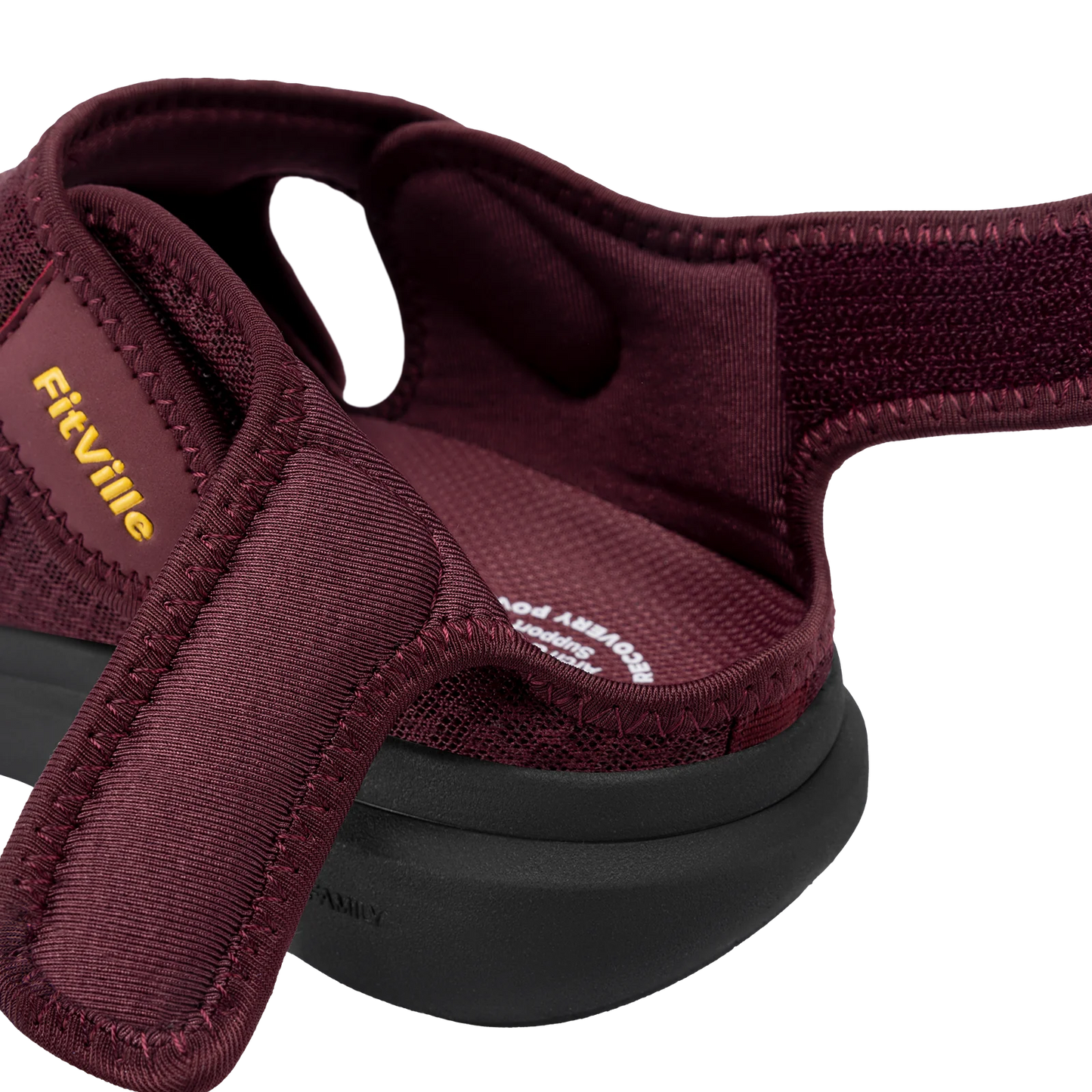 FitVille Women's EasyTop Recovery Sandal V5