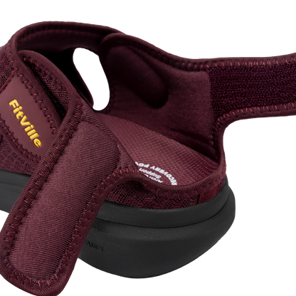 FitVille Women's EasyTop Recovery Sandal V5