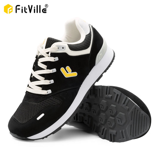 FitVille Men's ArchPower Comfy Sneaker V1