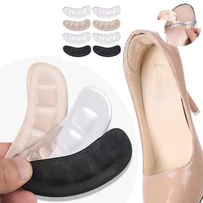 Slide-stop Silicone Forefoot Inserts