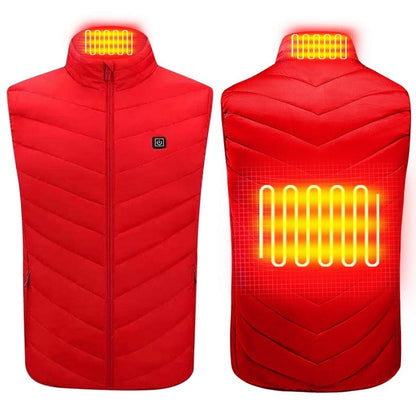 Back Heated Winter Vest